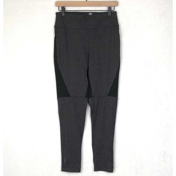TITLE NINE Ascent Jogger Pants Women's Sz‎ S Black Gray Hiking Outdoor Ankle Zip - Picture 1 of 12